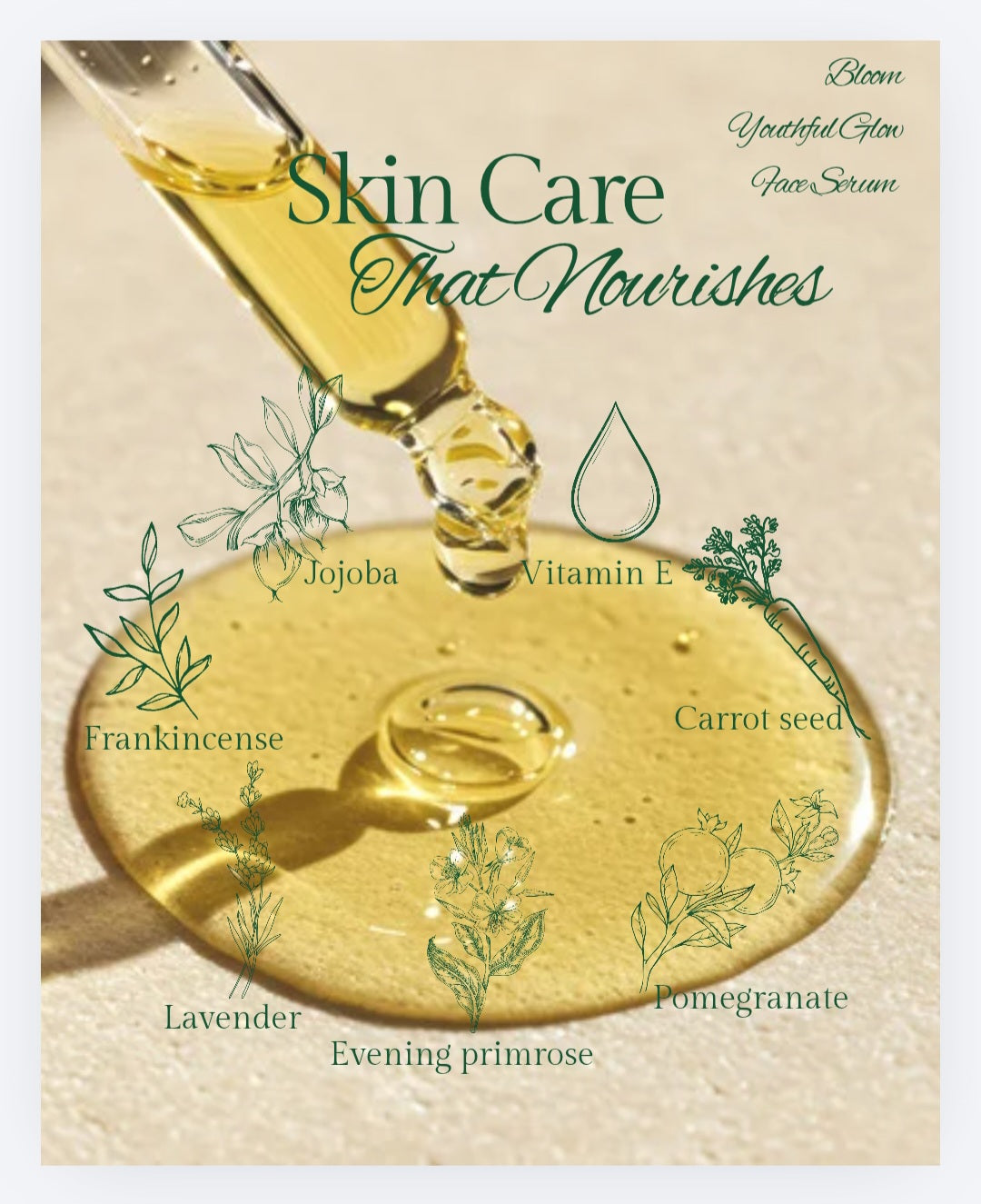Bloom ~ Youthful Glow Face Serum