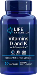 Vitamins D and K with Sea-Iodine