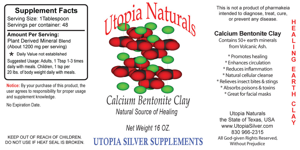 Calcium Bentonite Clay Powder