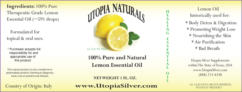 Lemon Essential Oil