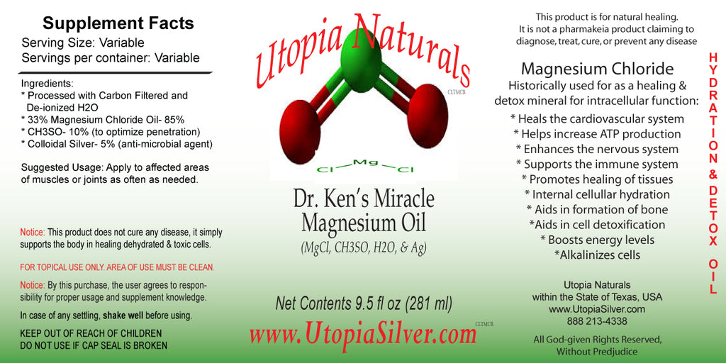 Dr. Ken's Miracle Magnesium Oil