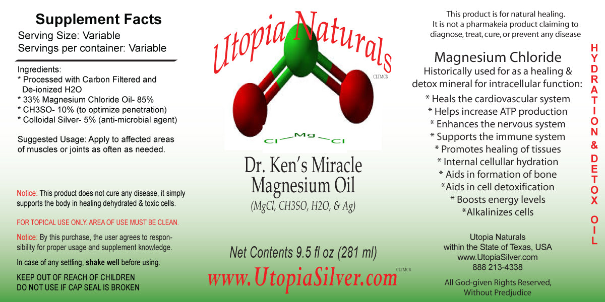 Dr. Ken's Miracle Magnesium Oil